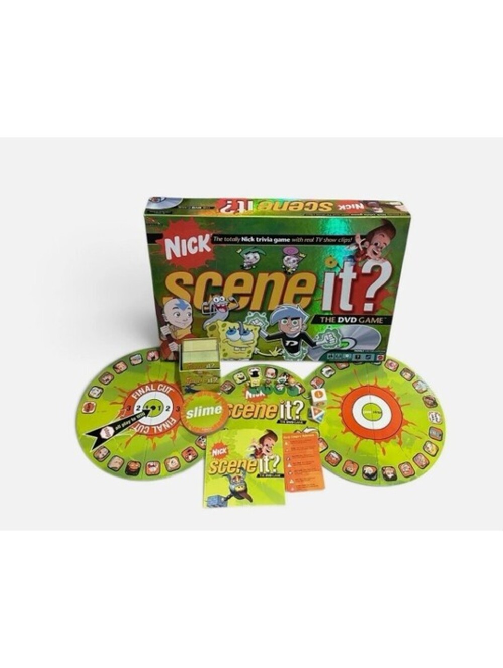 Scene It Nick Nickelodeon DVD Board Family Game 2006 EUC Complete